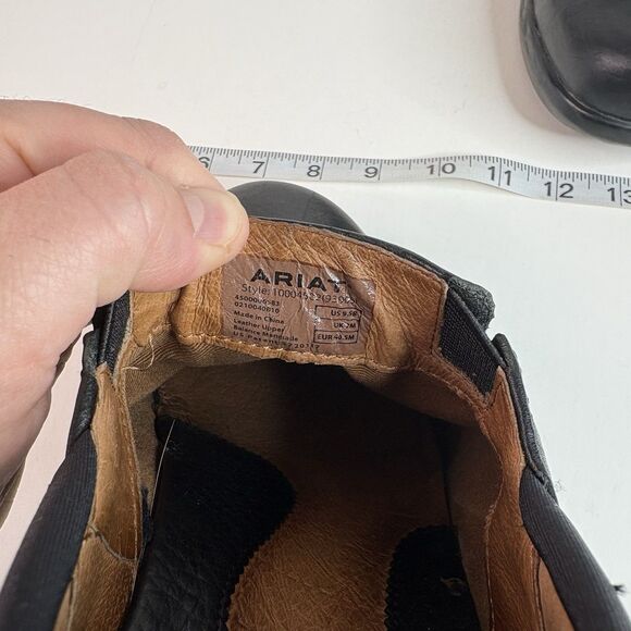 Ariat Women's Size 9.5 B Hera Expert Work Professional Black Leather Clogs - Picture 10 of 12